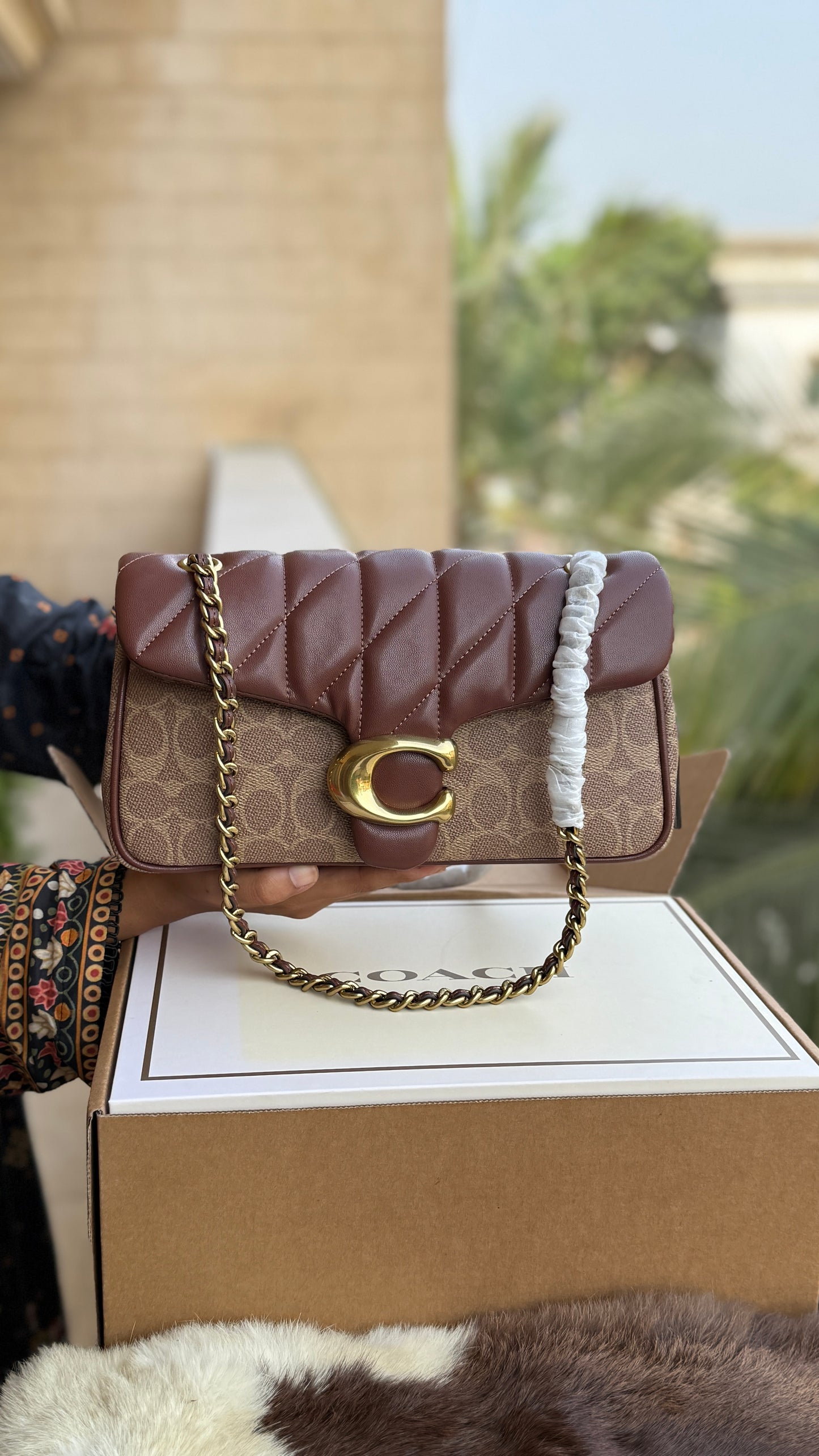 Coach Tabby 26 Quilted Shoulder Bag-Top Quality-Double Box