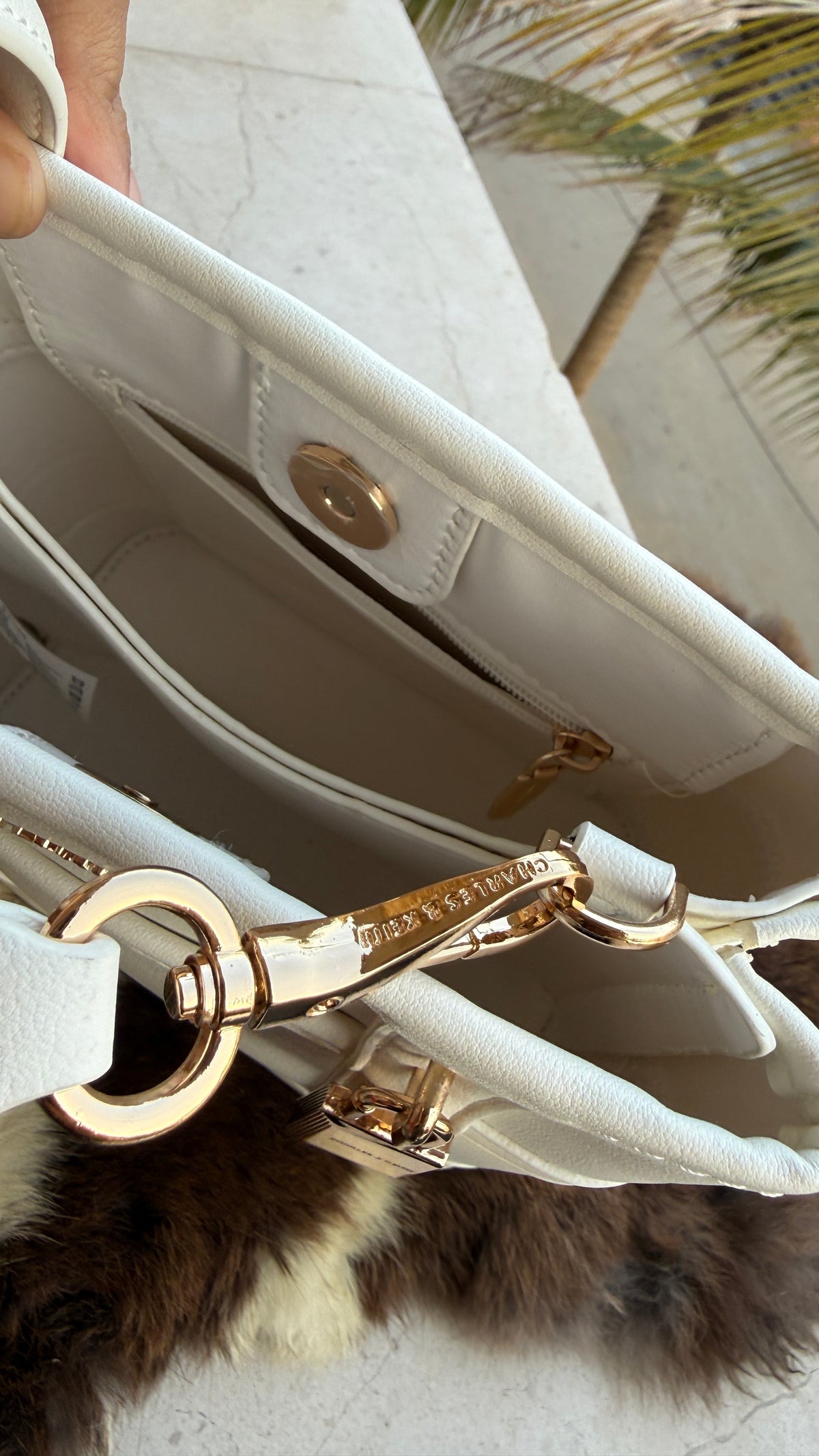 Charles & Keith Scottie Bucket Bag-Master Plus Series-With Paper Bag