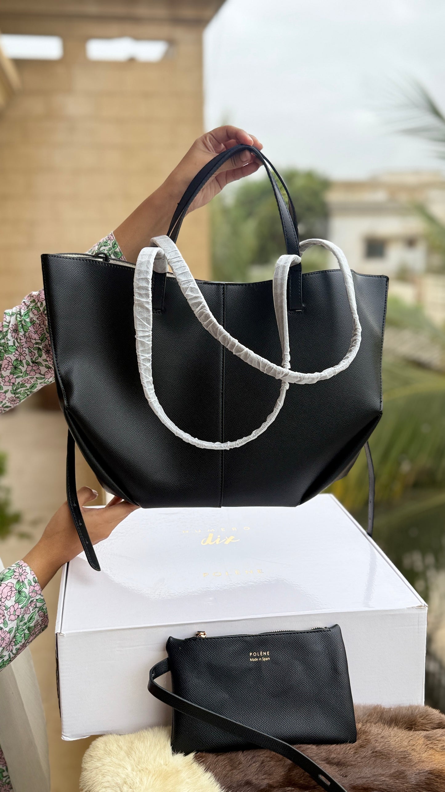 Polène Cyme Textured Edition! AAA-Top Quality With Folding Box