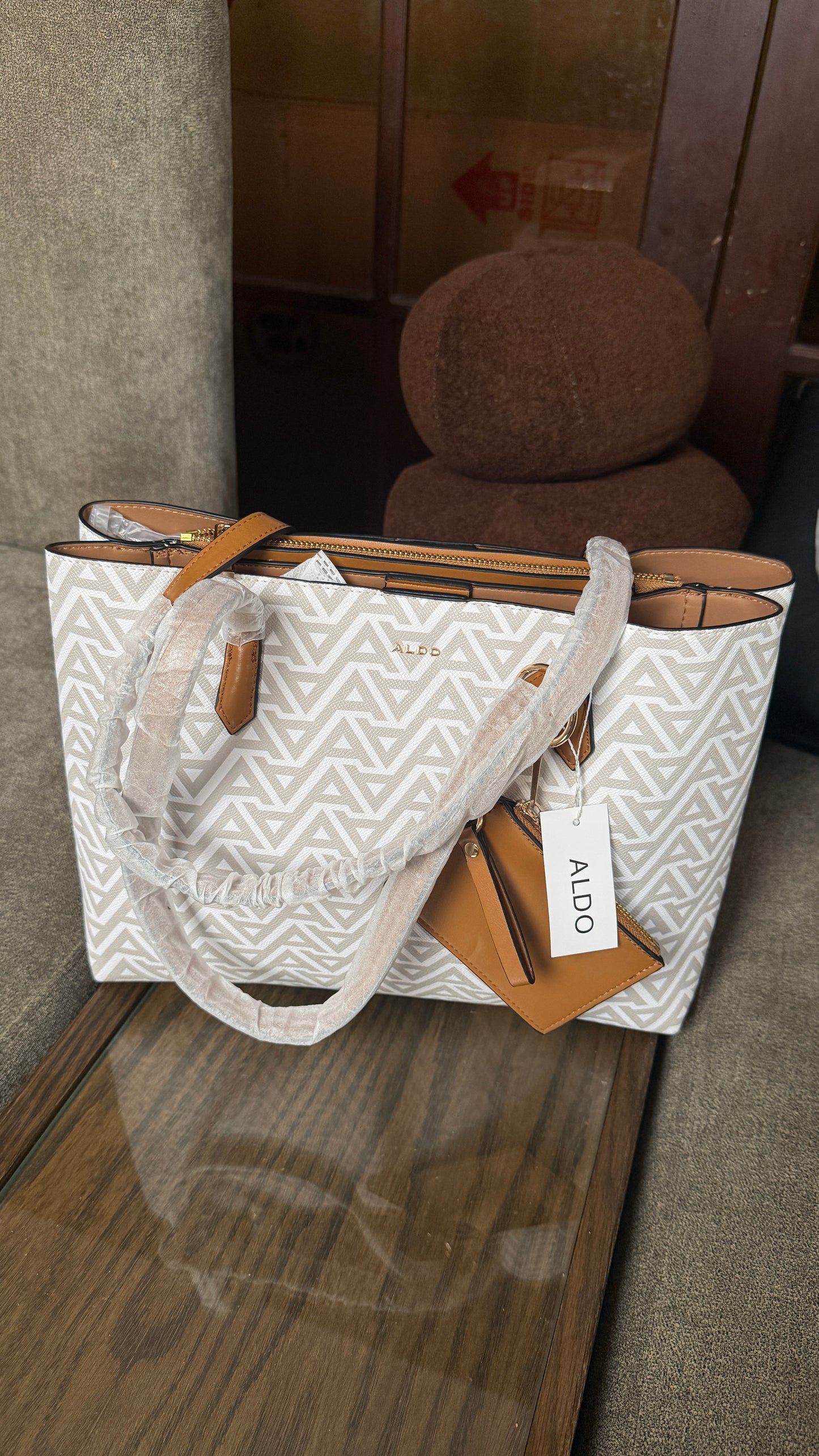 Aldo Ysabelle Tote-With Coin Wallet-Master Series