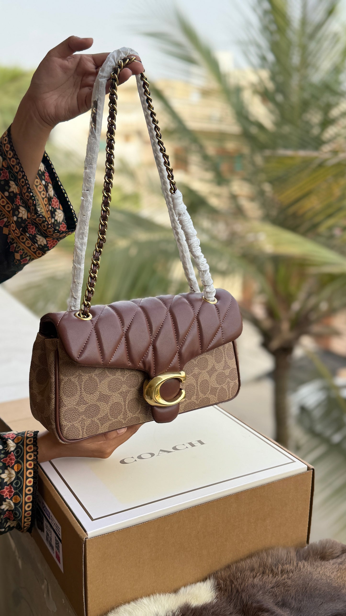 Coach Tabby 26 Quilted Shoulder Bag-Top Quality-Double Box