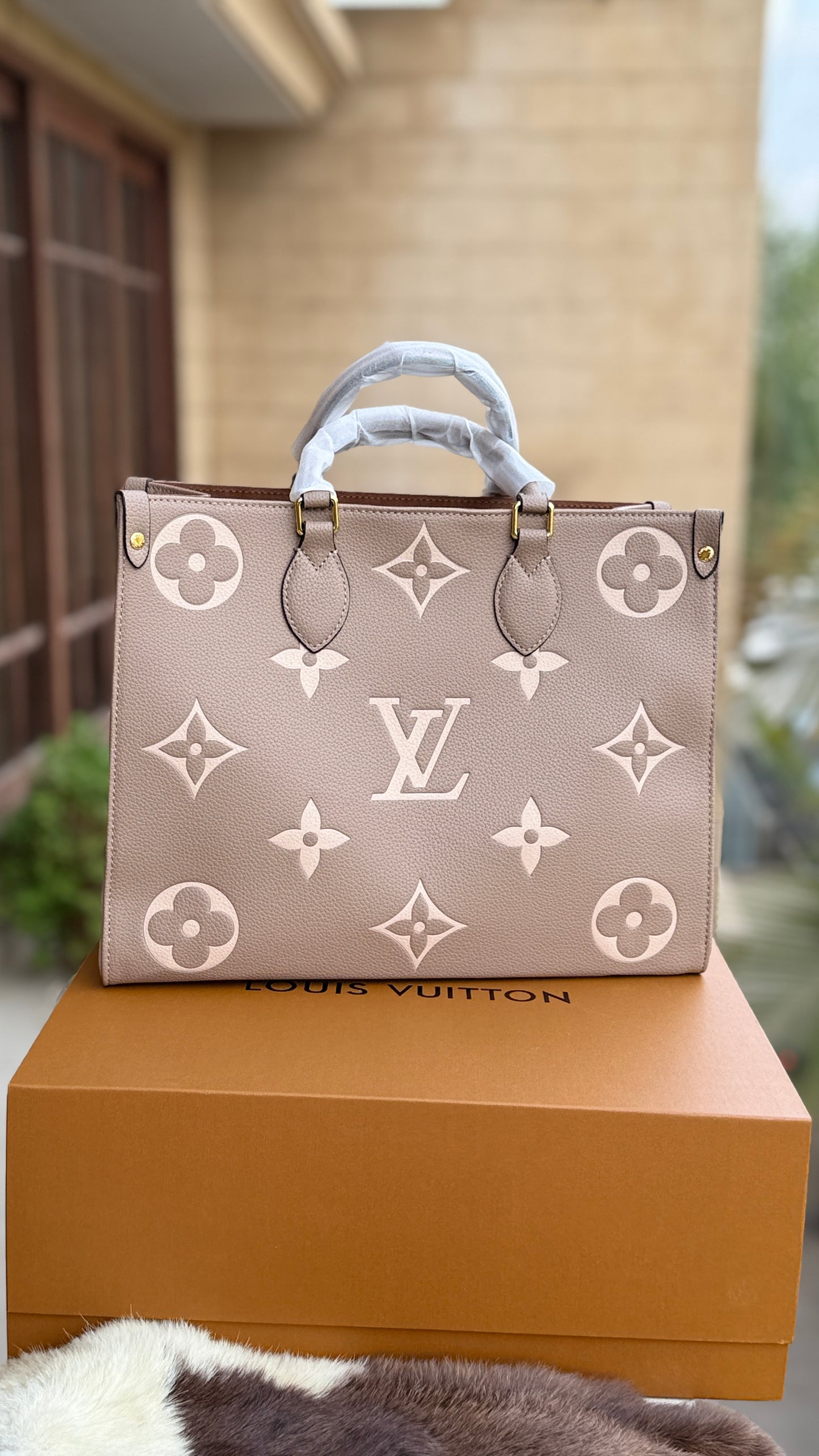 Louis Vuitton On The Go Tote With Double Box-Master Plus Series