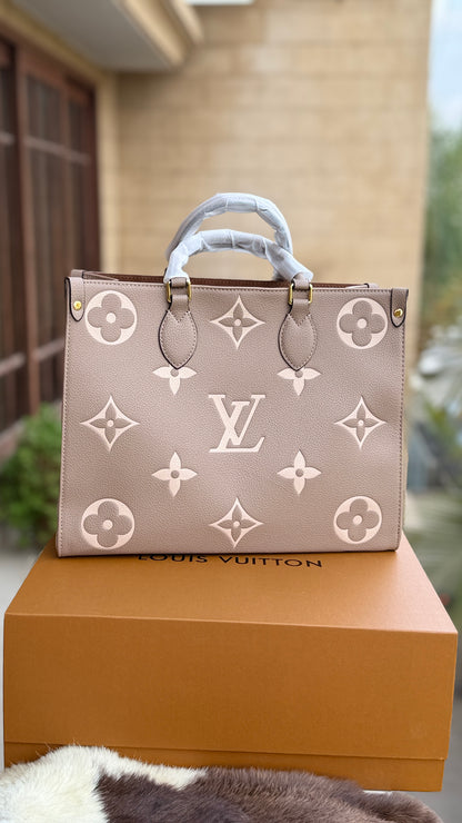 Louis Vuitton On The Go Tote With Double Box-Master Plus Series
