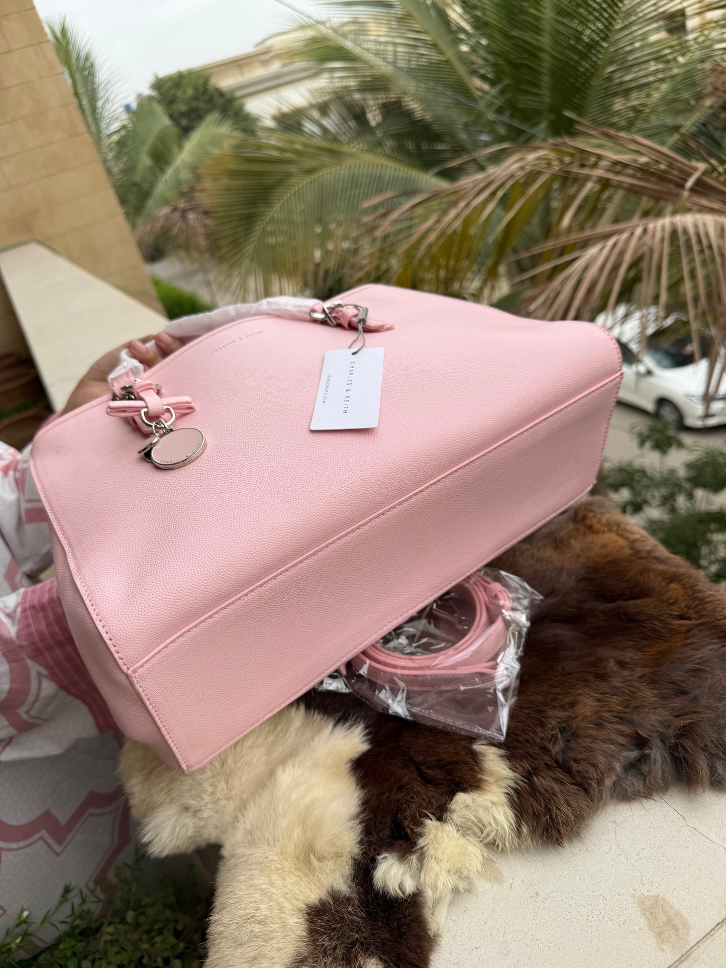 C & K Bow Detail Tote (Master Series)