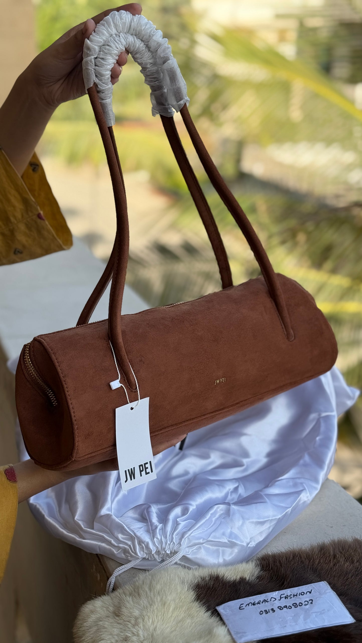 JW PEI Nova Shoulder Bag-Suede-Master Series-Same as original