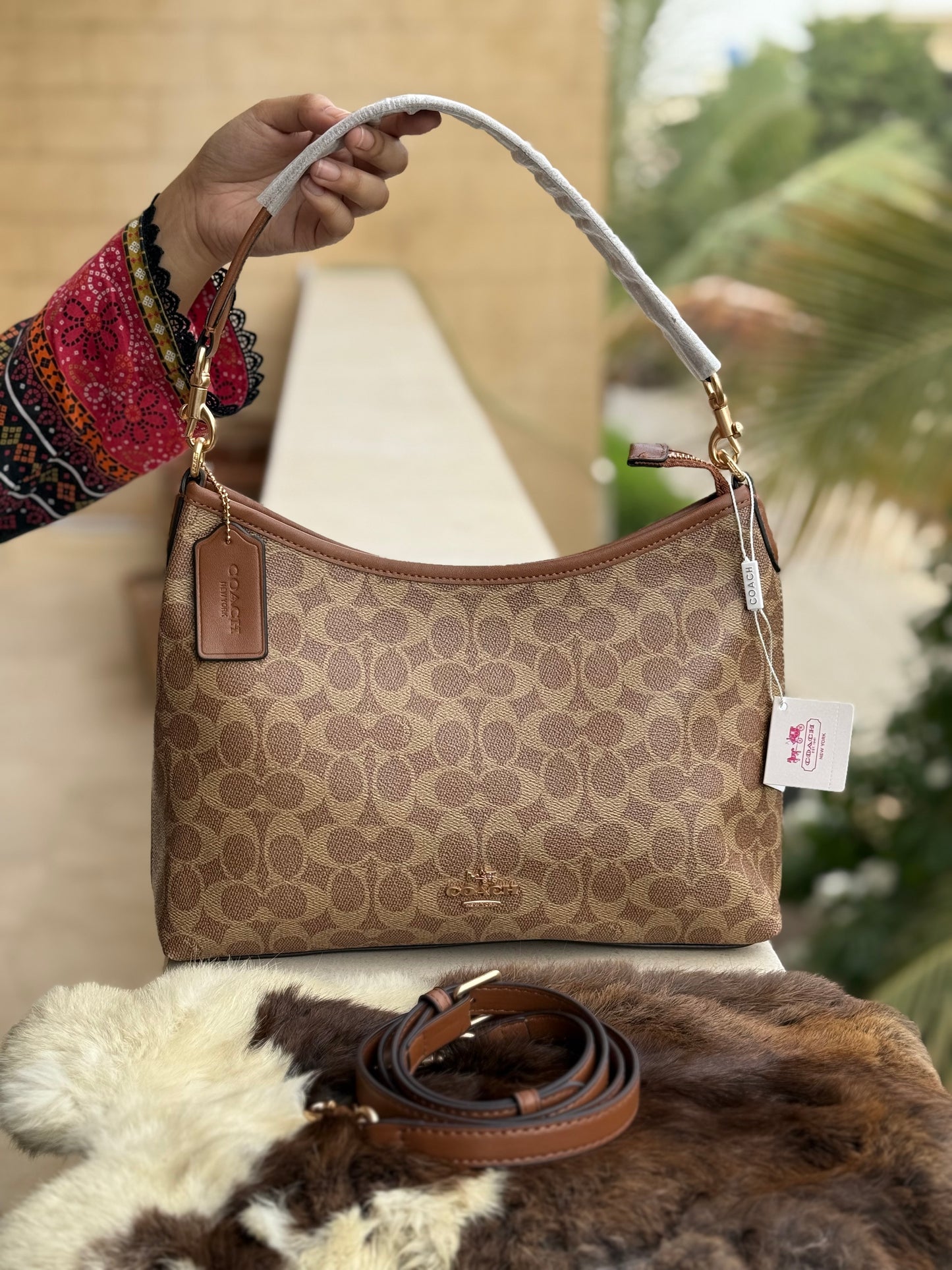 Coach Laurel Shoulder Bag Master Plus Series