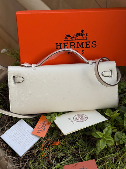 Hermes Kelly Cut Clutch-Box included-Master Series