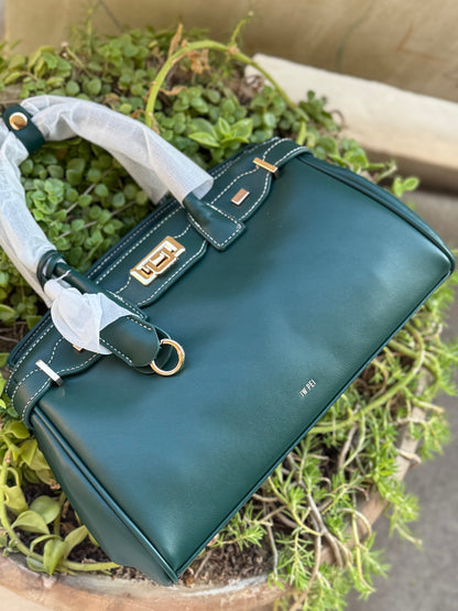 JW PEI Ziva Metal Lock Decoration Tote Bag-Master Series-Same as original