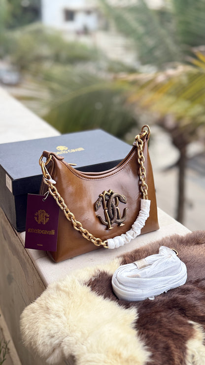 Roberto Cavalli Shoulder Bag-Master series with box.