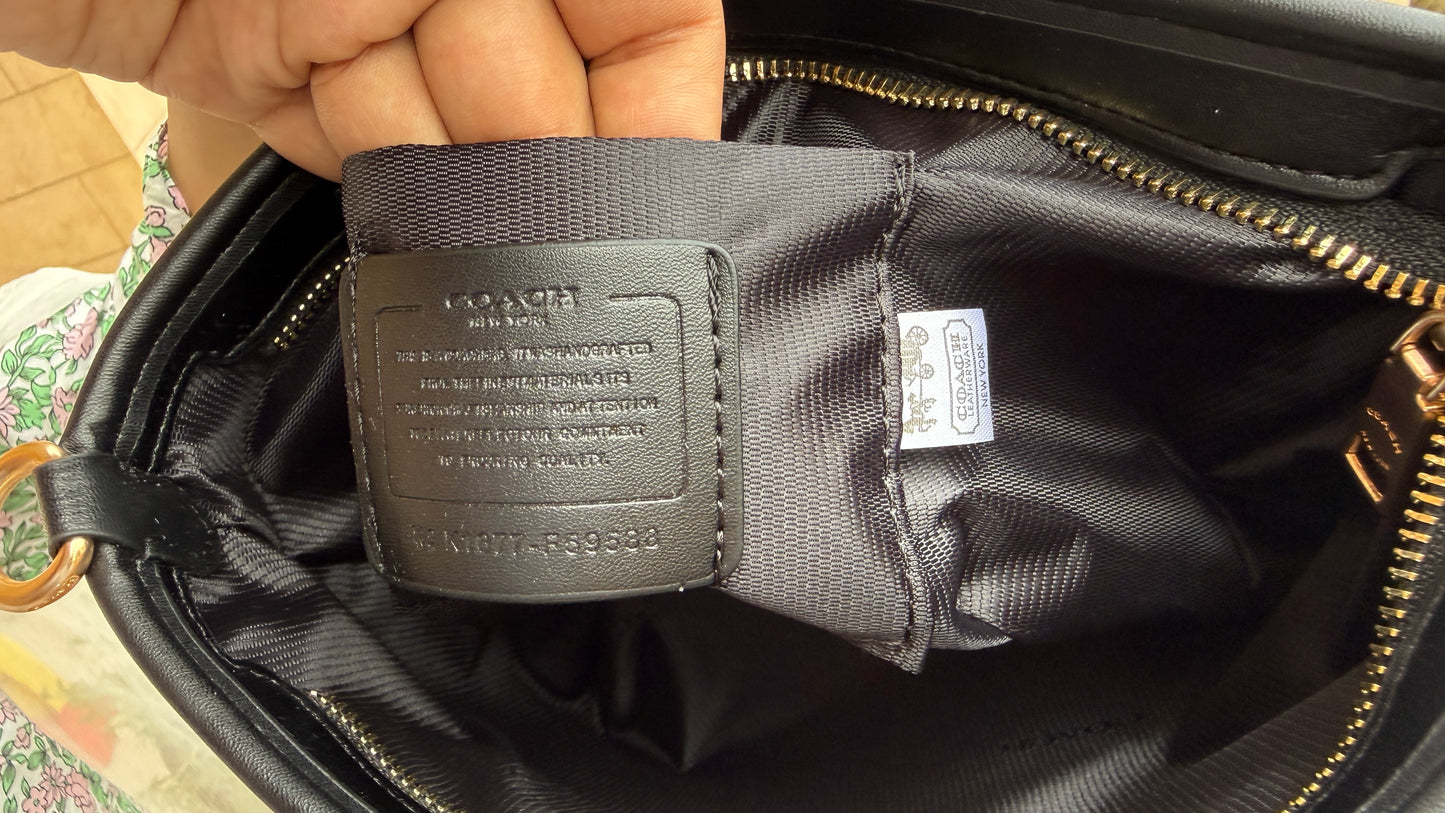 Coach City Mini Tote Bag-With Wallet & Charm Chain-Box Included-Master Plus Series.