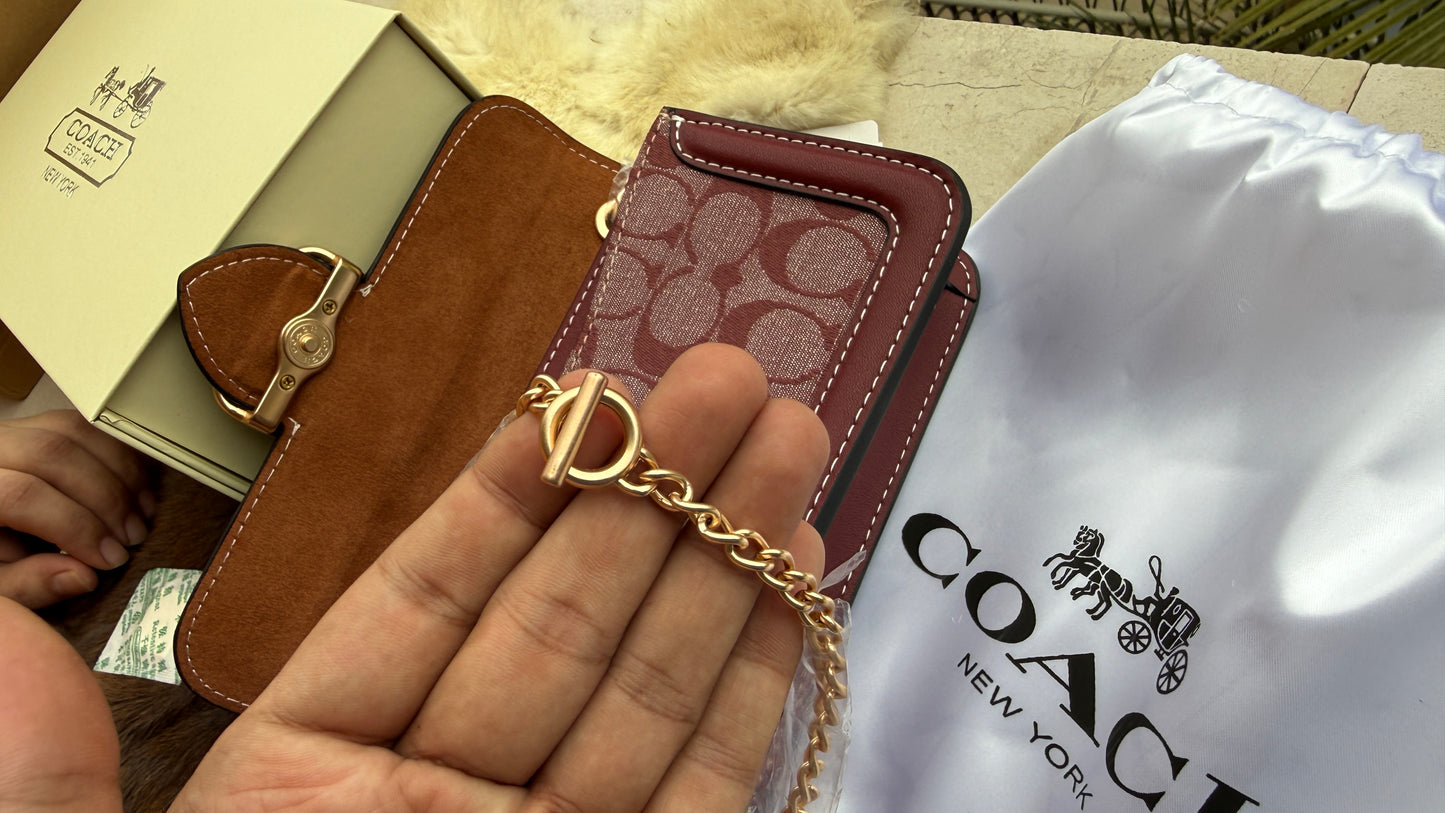 Coach Morgan Mini Crossbody/Shoulder-Master Plus Series-Folding double Box