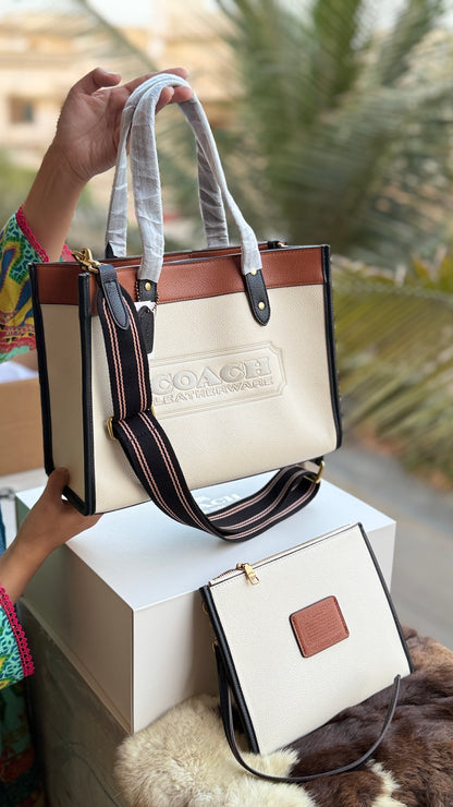 Coach Field tote 30 Double folding box-AAA Quality