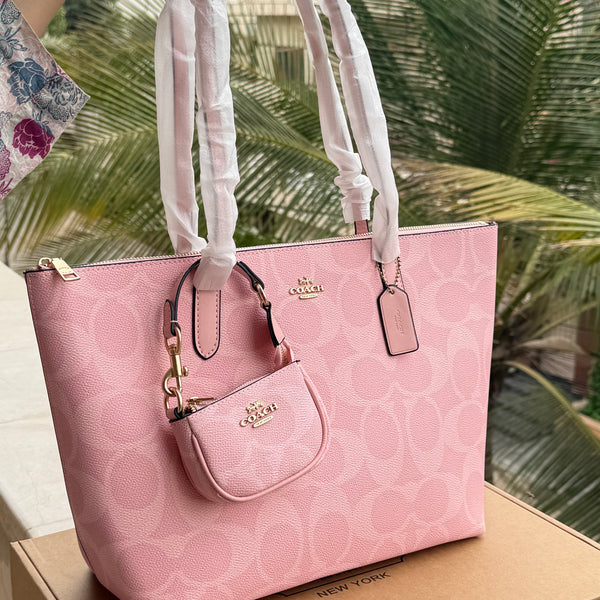 Coach Tote-With Coin Bag-Master Plus Series-With Box