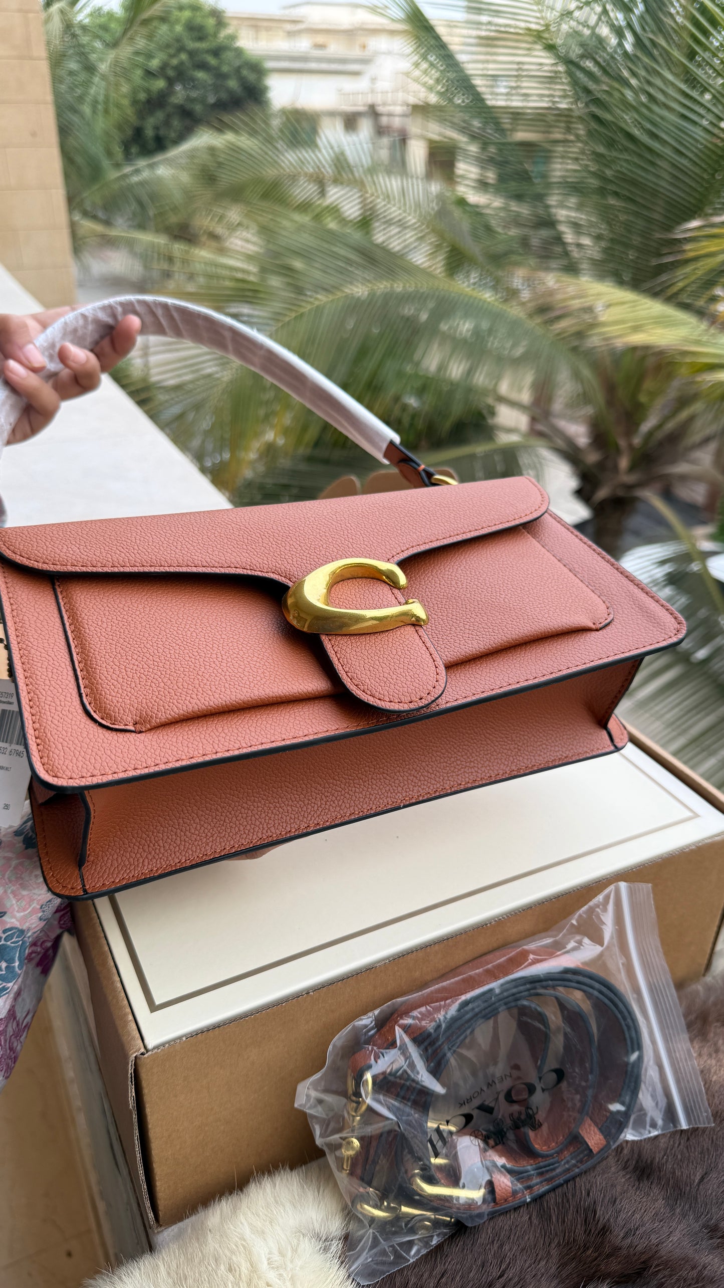 Coach Tabby 26 Shoulder Bag-Top Quality-Master Plus With Double Folding box.