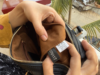 Coach Rowan Satchel With Box Master Series