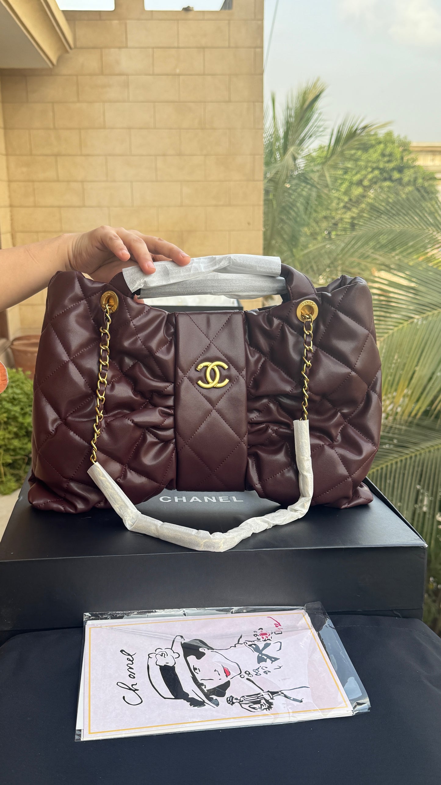 Chanel 25K Butterfly Bag-AAA-Box,Cards,Pictures etc