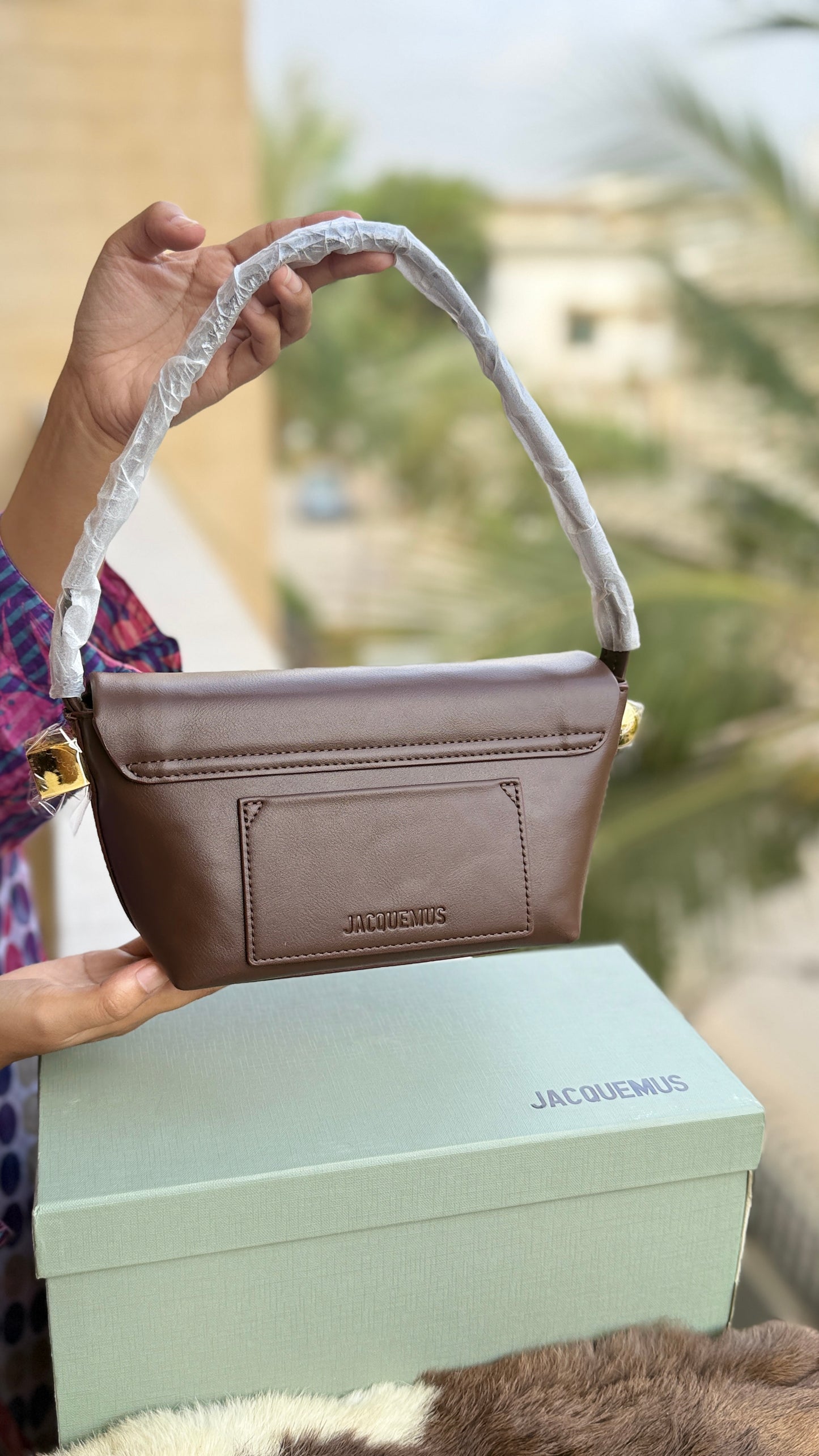 Jacquemus Le Rond Carré Shoulder Bag-Master Series-With box