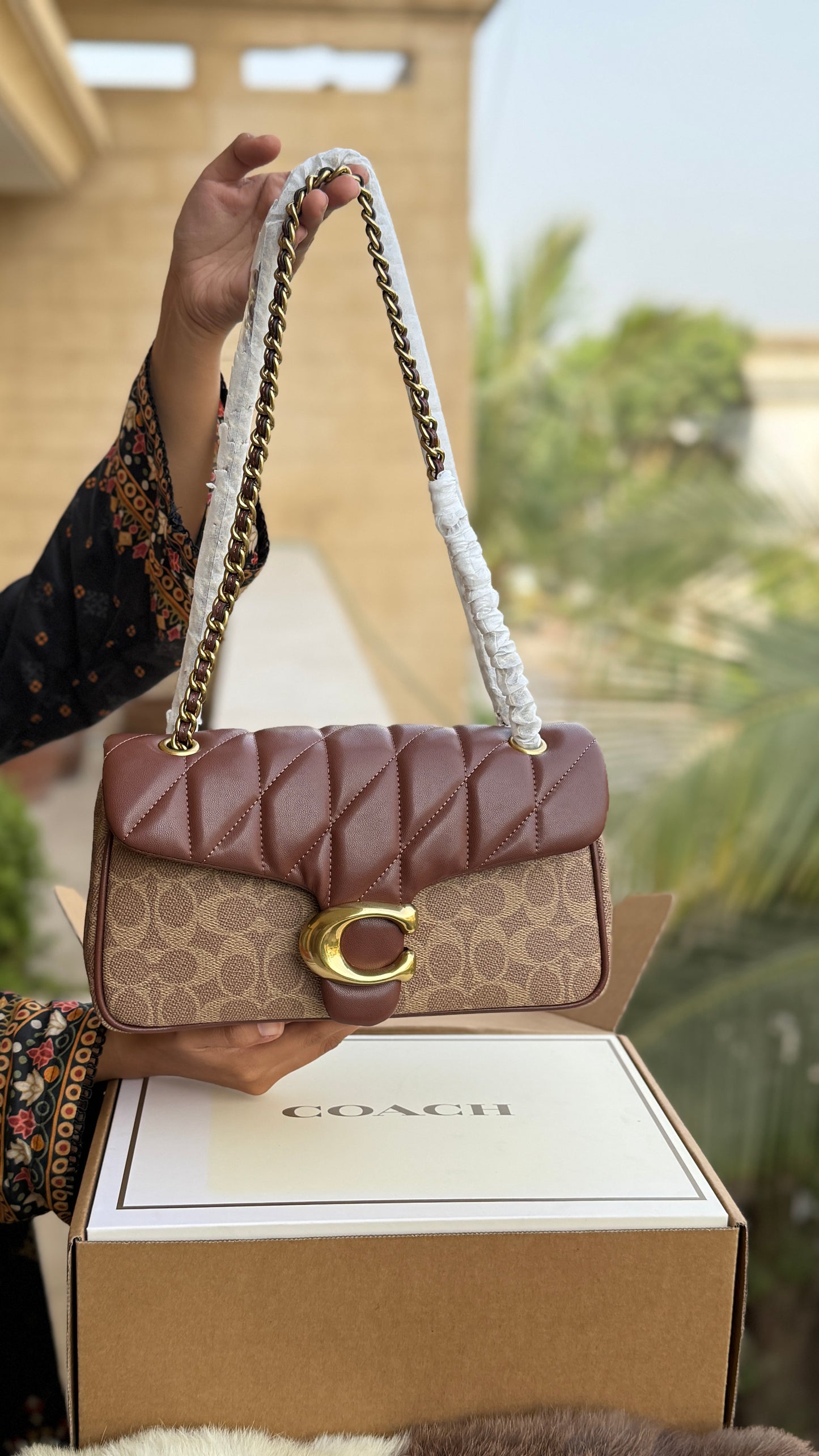 Coach Tabby 26 Quilted Shoulder Bag-Top Quality-Double Box