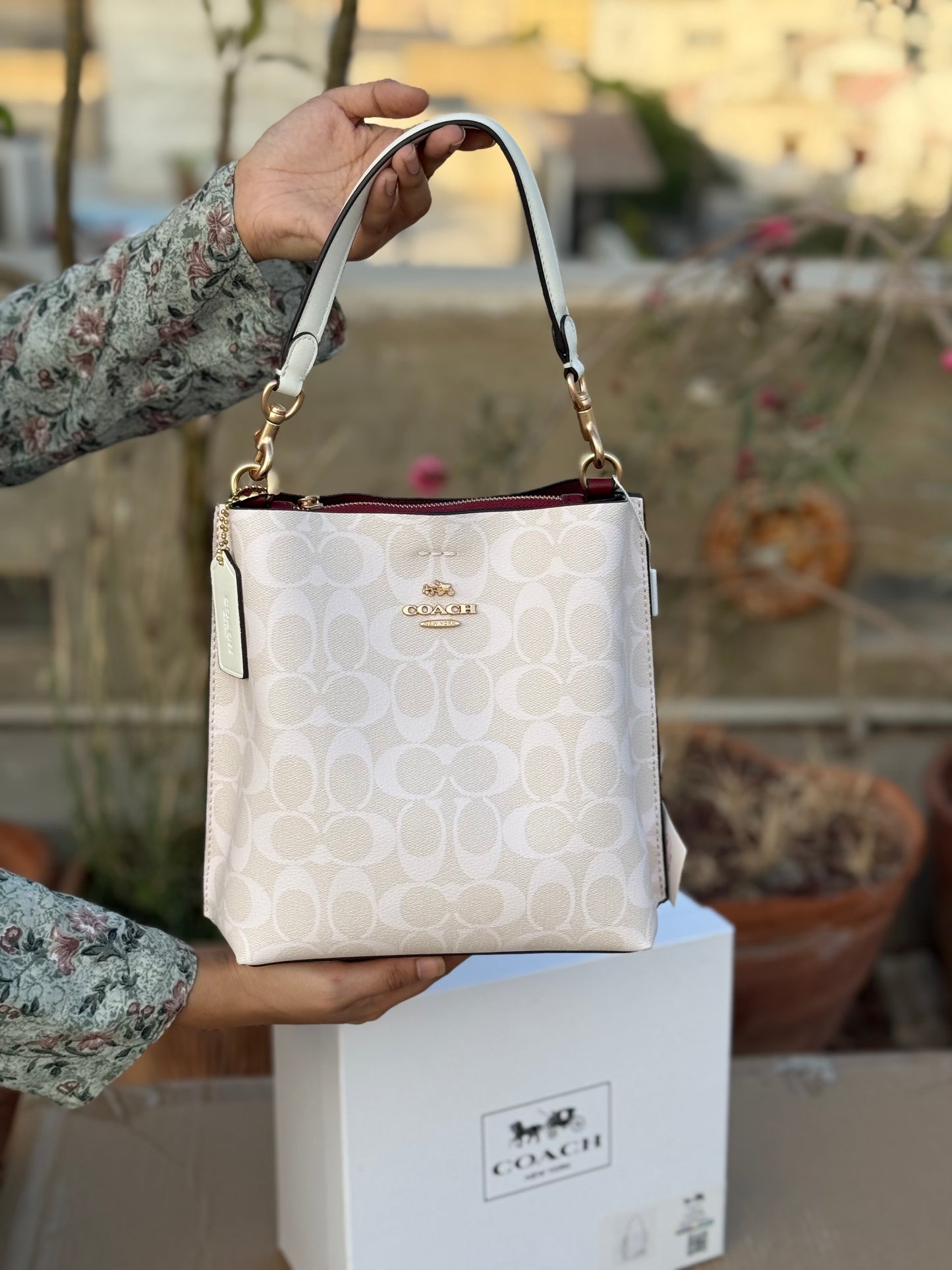 Coach Mollie 22 Bucket Bag Master Plus Series With box