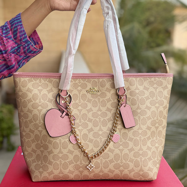 Coach City tote With Zip Closure & accessories-Master Plus Series