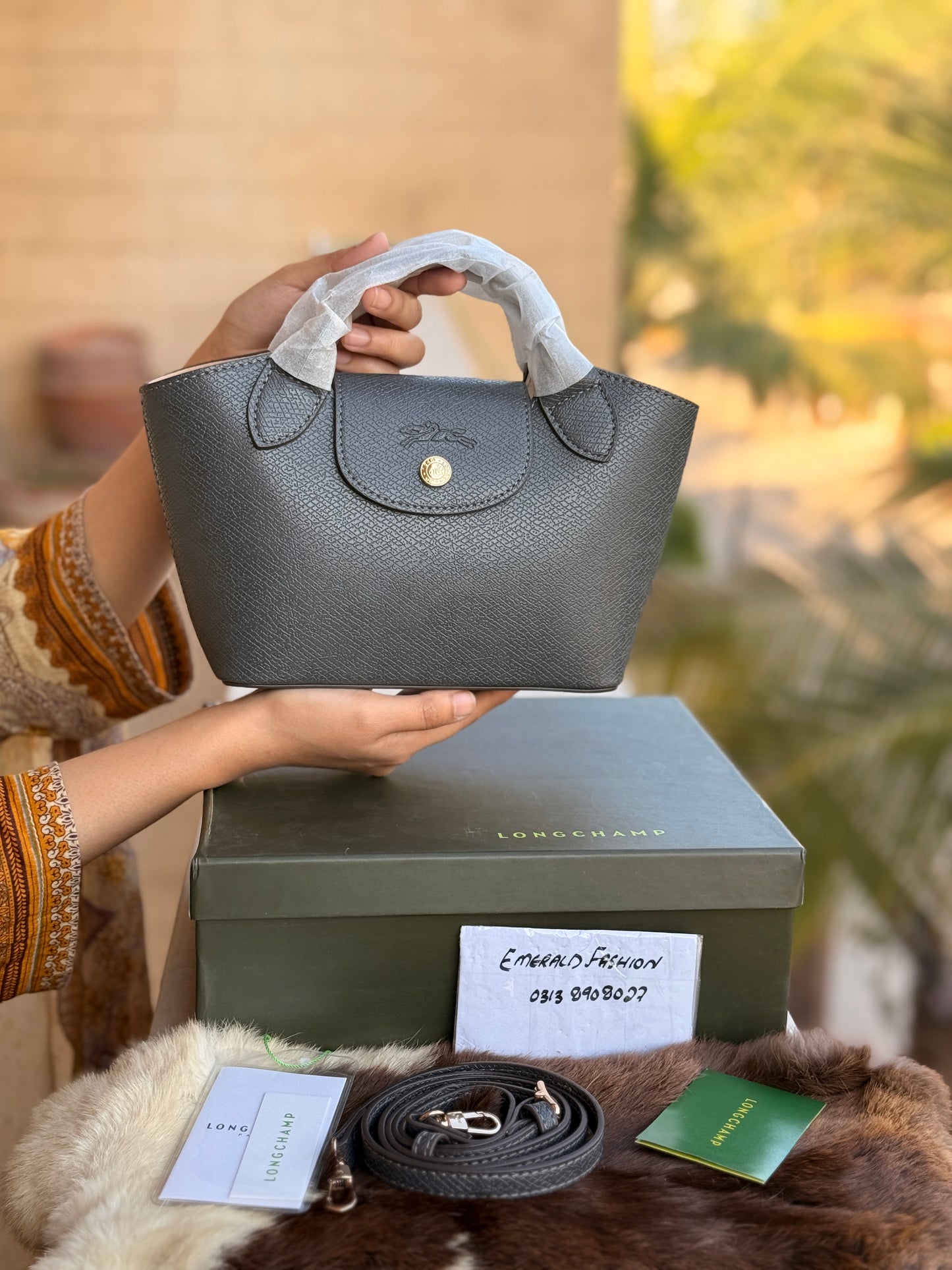 Long Champ ÉPURE XS Tote-Master Plus Series-Same as original-With Box