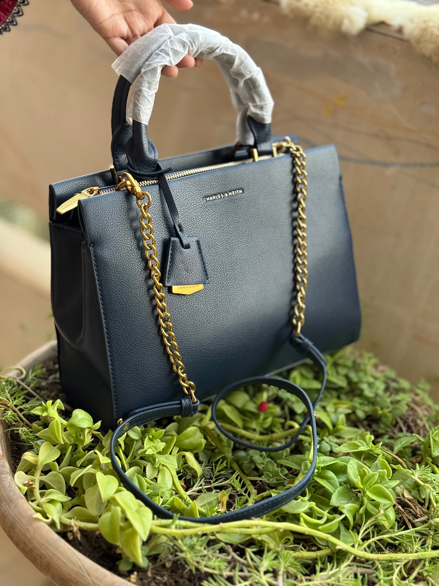 Charles & Keith Mirabelle Structured Handbag-Master Series