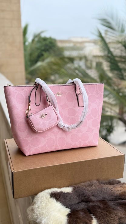 Coach Tote-With Coin Bag-Master Plus Series-With Box