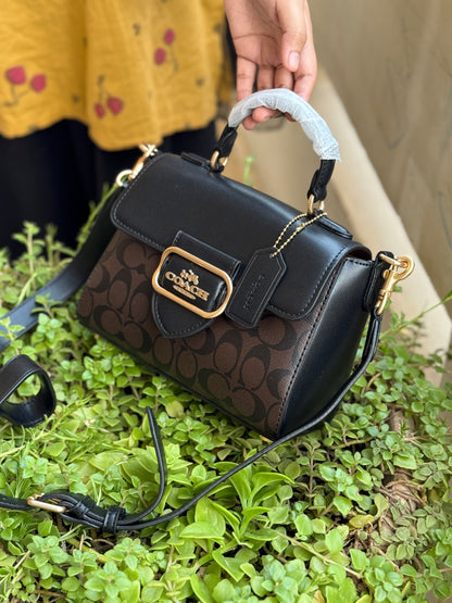 Coach Morgan Sqaure Top Handle With Box-Master Plus Series