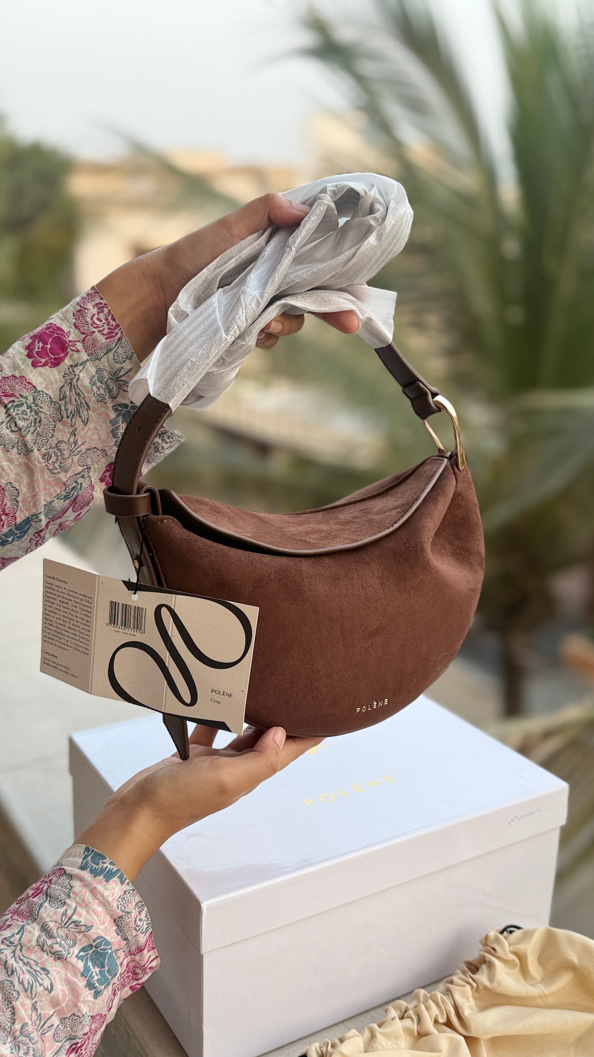 Polène Tonca Suede-Master Plus Series with box