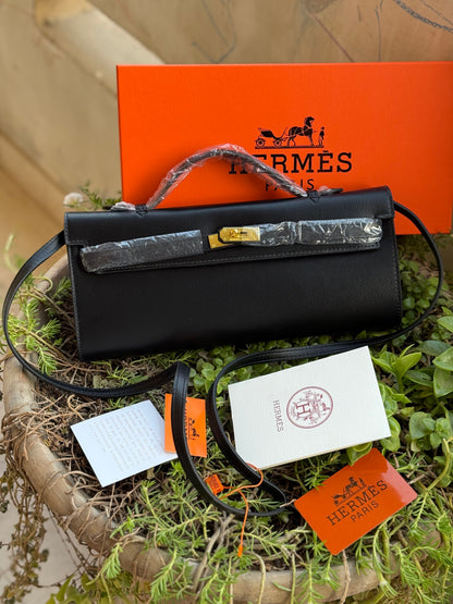 Hermes Kelly Cut Clutch-Box included-Master Series