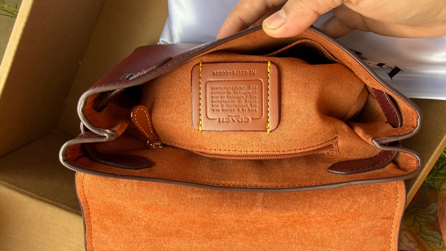 Coach Emory Top Handle Bag-Folding Box-Master Plus