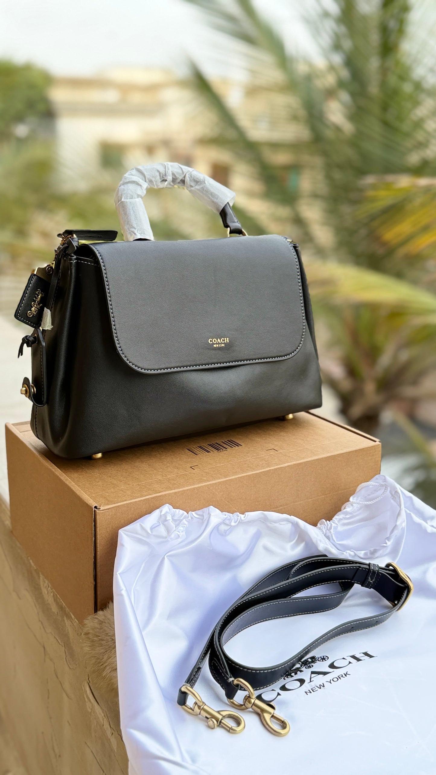 Coach Slouchy Rogue Top Handle bag-Master Plus Series.