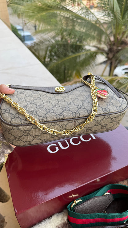 Gucci Ophidia small shoulder Hobo bag-Master Plus Series-With Magnetic folding box