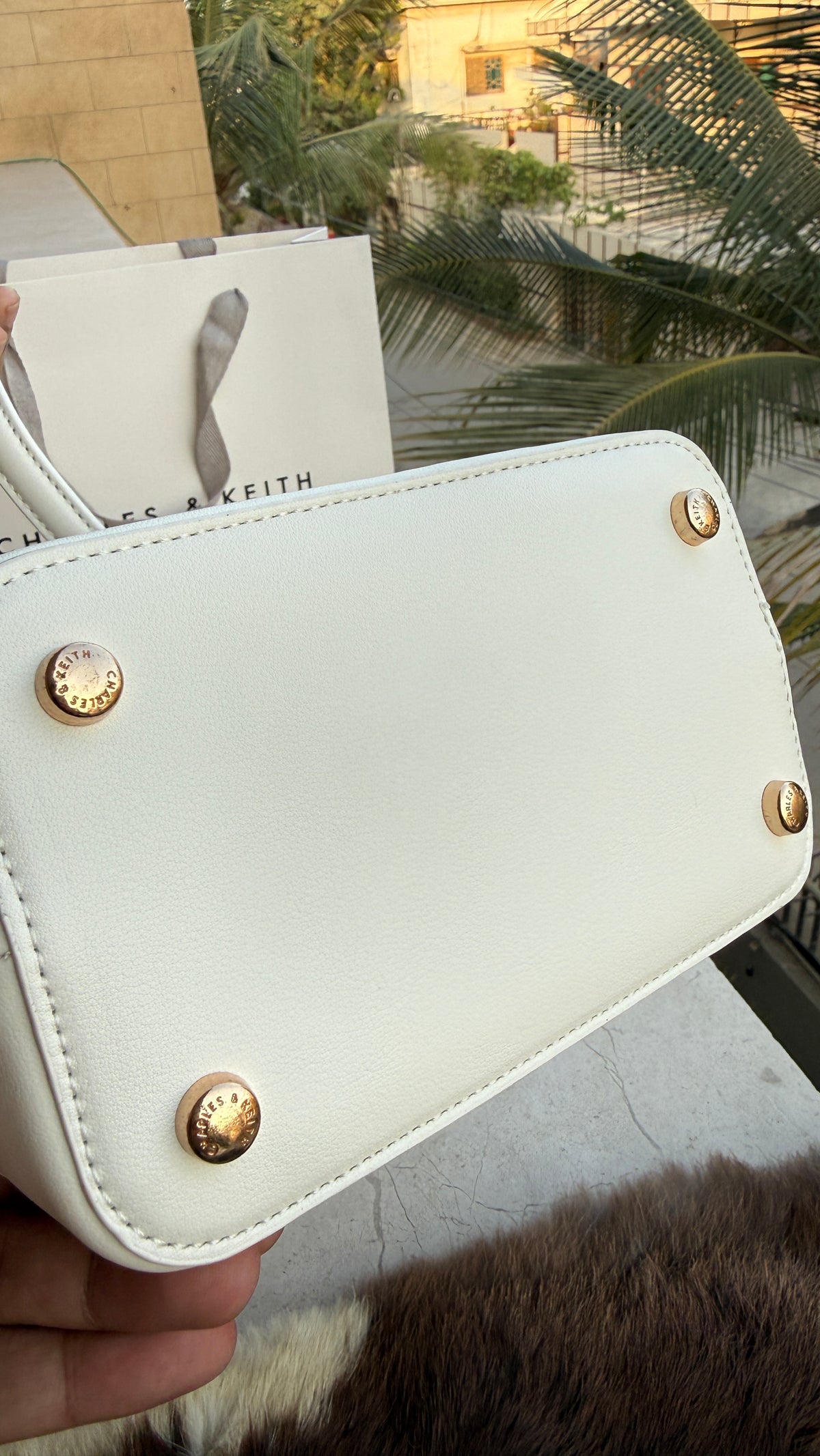 Charles & Keith Scottie Bucket Bag-Master Plus Series-With Paper Bag