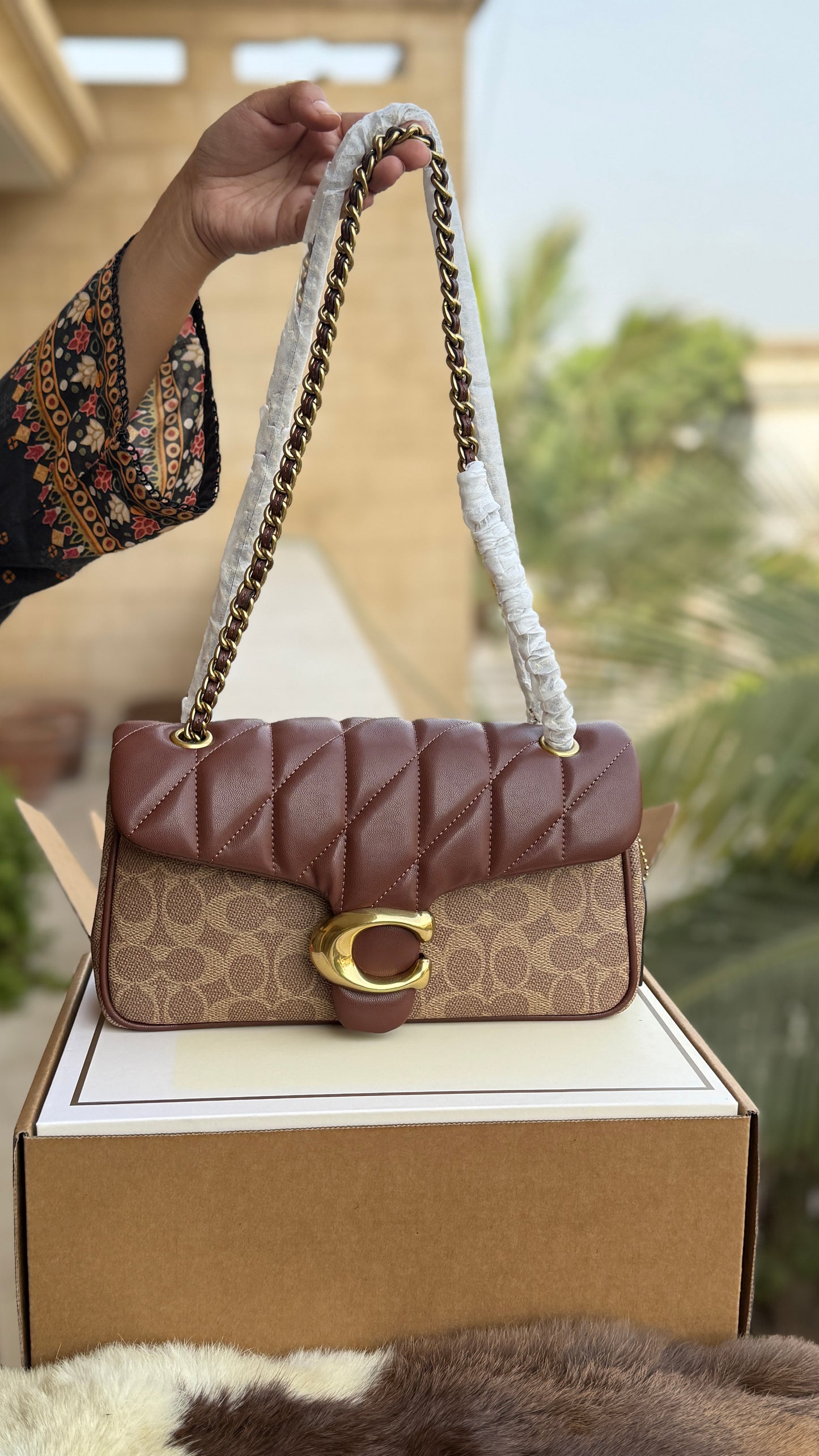 Coach Tabby 26 Quilted Shoulder Bag-Top Quality-Double Box