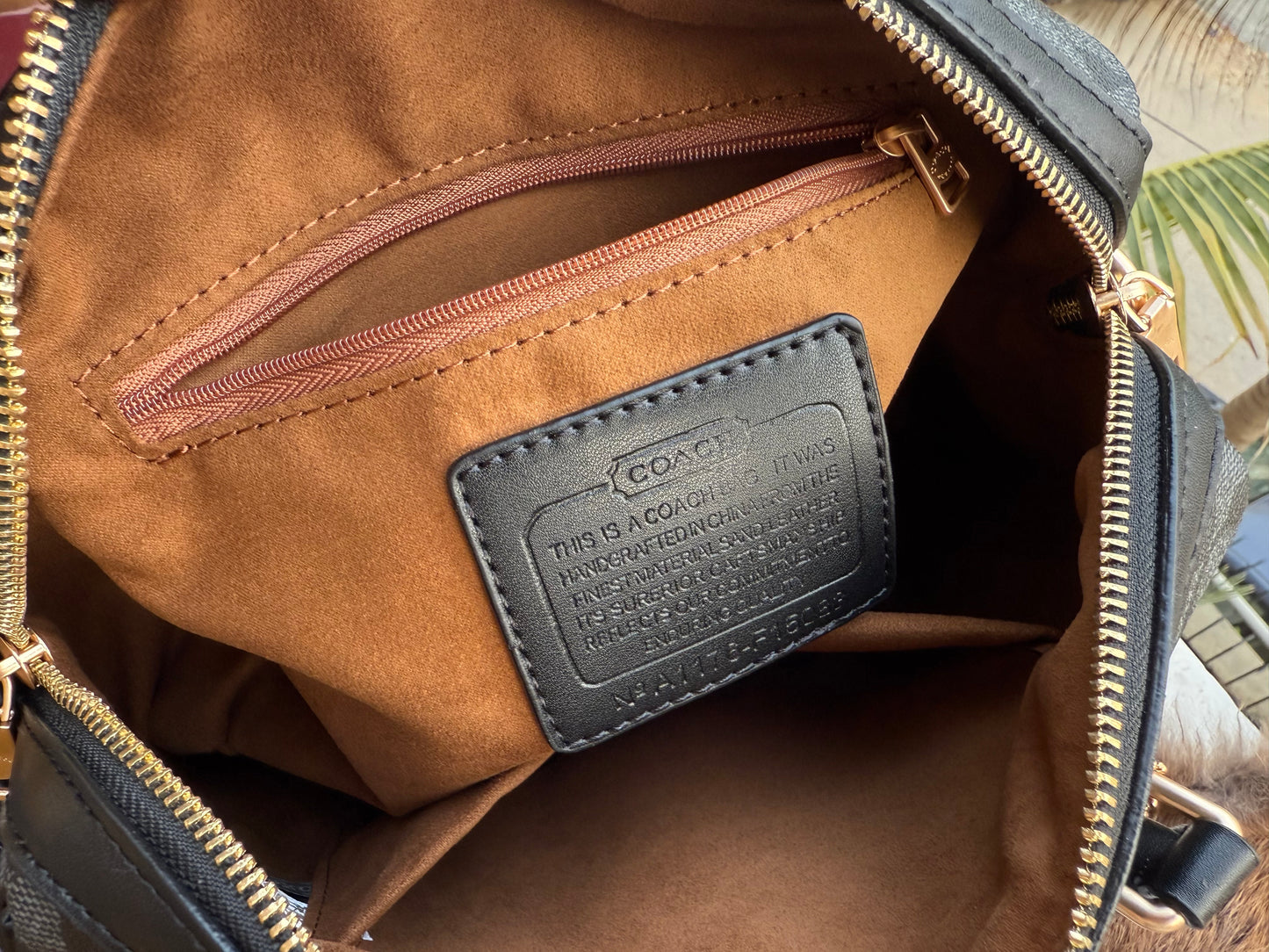 Coach Rowan Satchel With Box Master Series