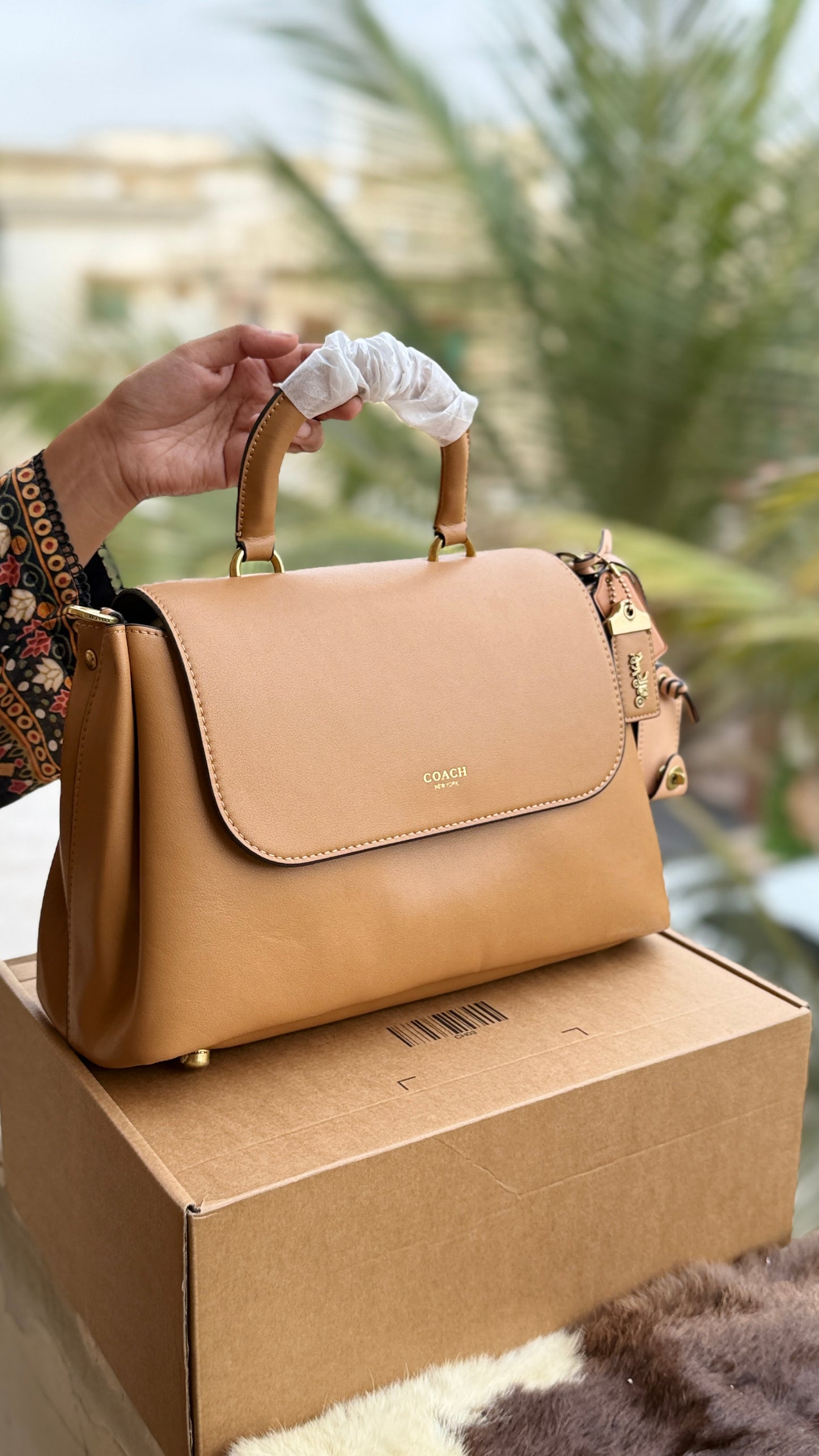 Coach Slouchy Rogue Top Handle bag-Master Plus Series.