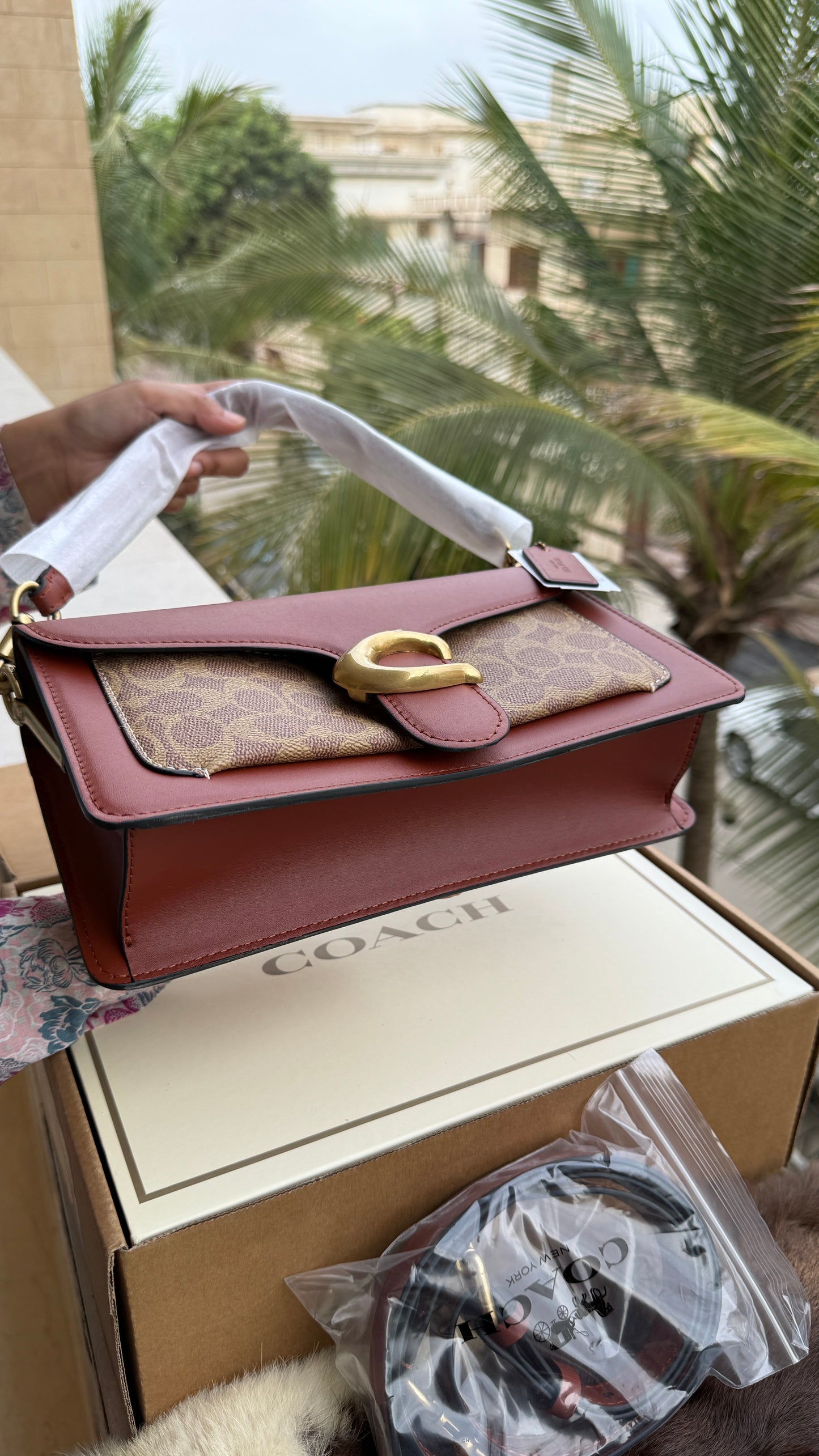 Coach Tabby 26 Shoulder Bag-Top Quality-Master Plus With Double Folding box.
