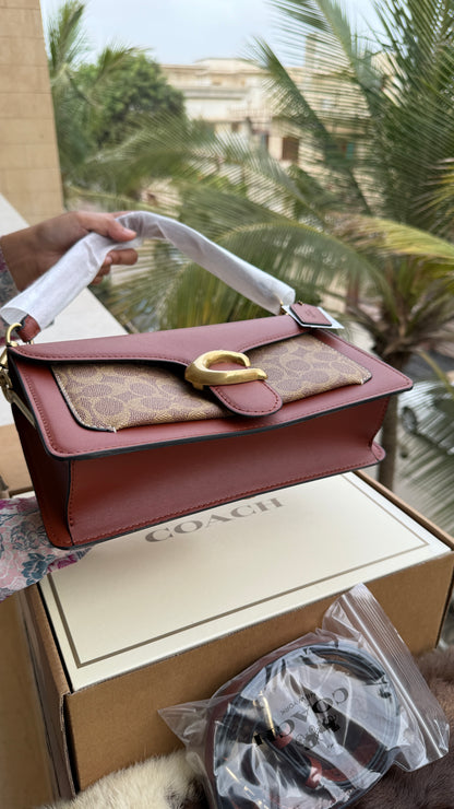 Coach Tabby 26 Shoulder Bag-Top Quality-Master Plus With Double Folding box.