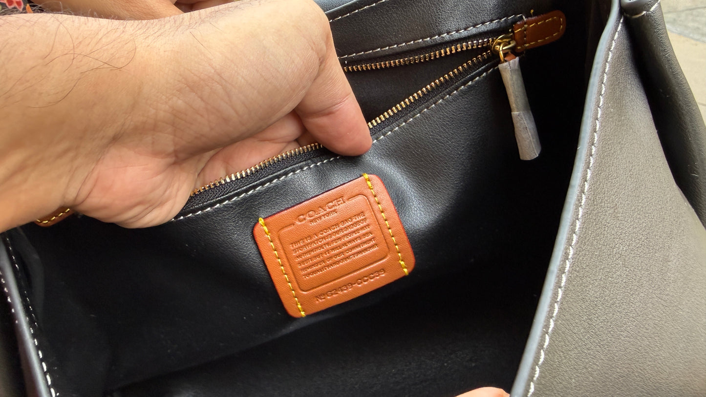 Coach Slouchy Rogue Top Handle bag-Master Plus Series.