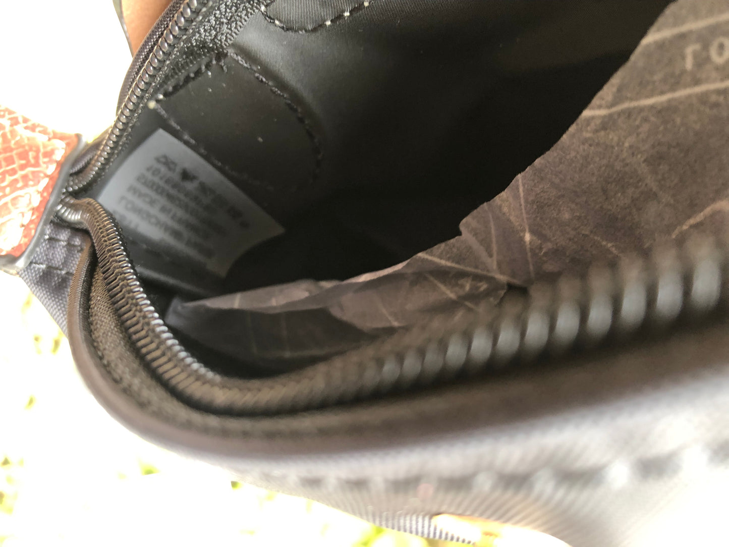 LONG CHAMP LE PLIAGE ORIGINAL POUCH WITH HANDLE ( Master Series )
