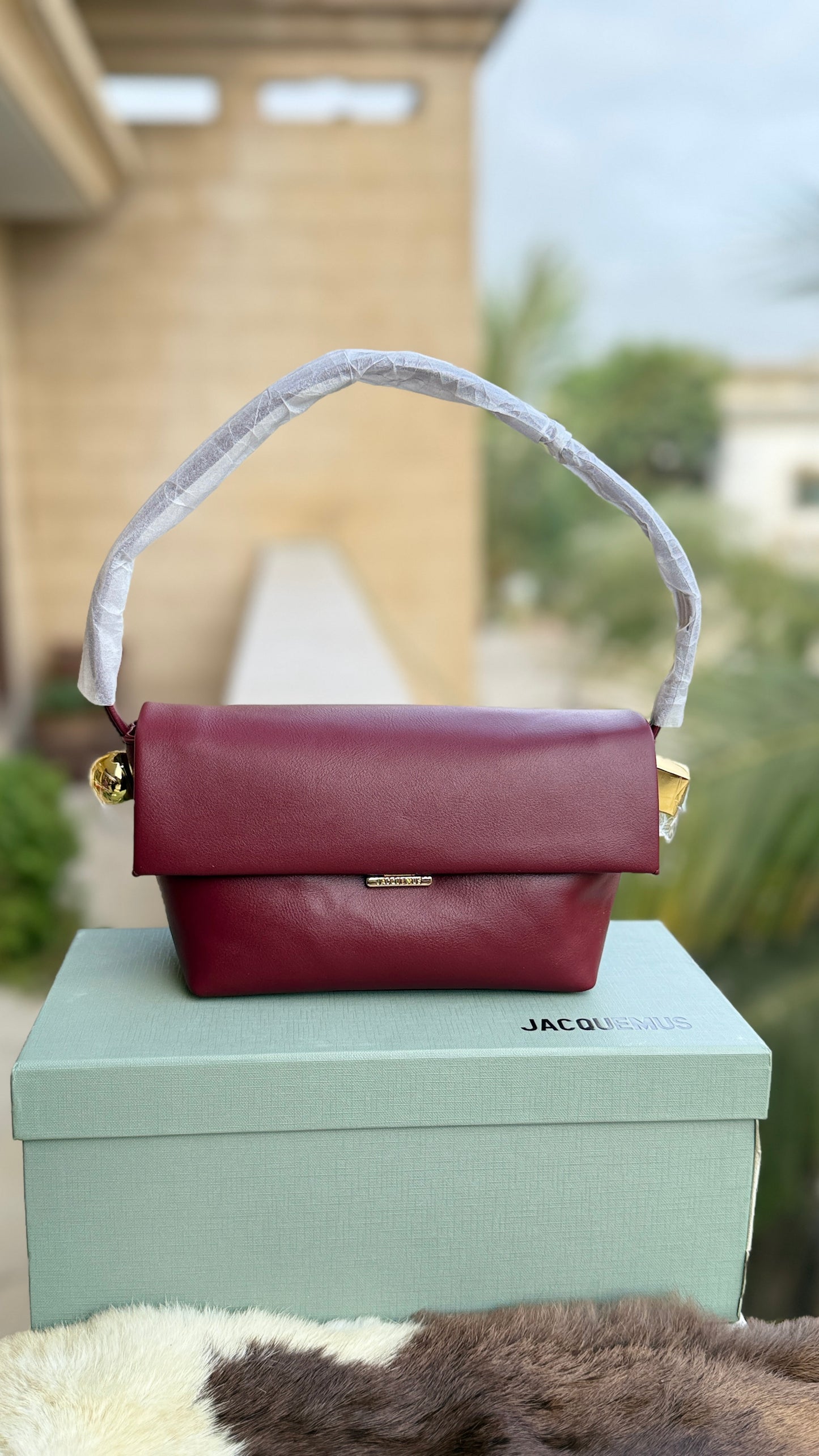 Jacquemus Le Rond Carré Shoulder Bag-Master Series-With box