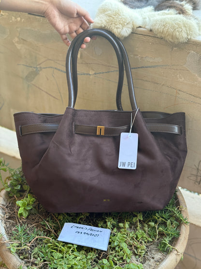 JW PEI Hana Medium Suede Tote Bag-Same as original-Master Series
