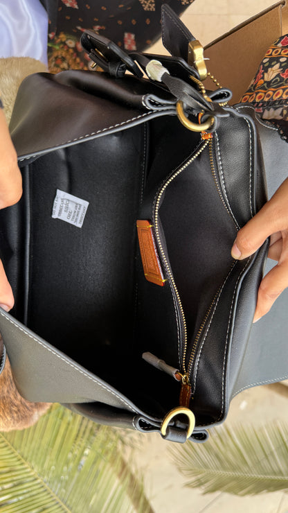 Coach Slouchy Rogue Top Handle bag-Master Plus Series.