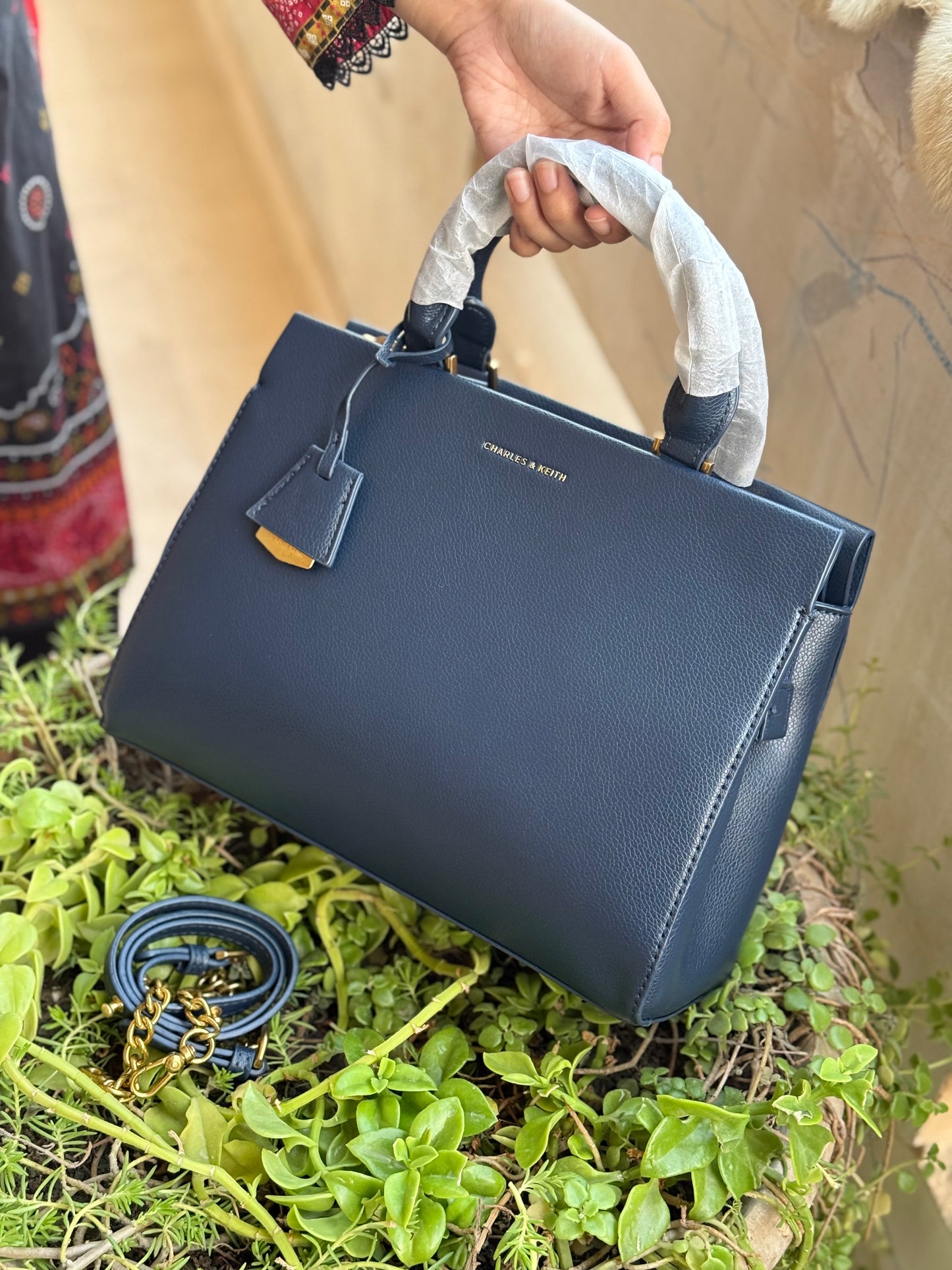 Charles & Keith Mirabelle Structured Handbag-Master Series