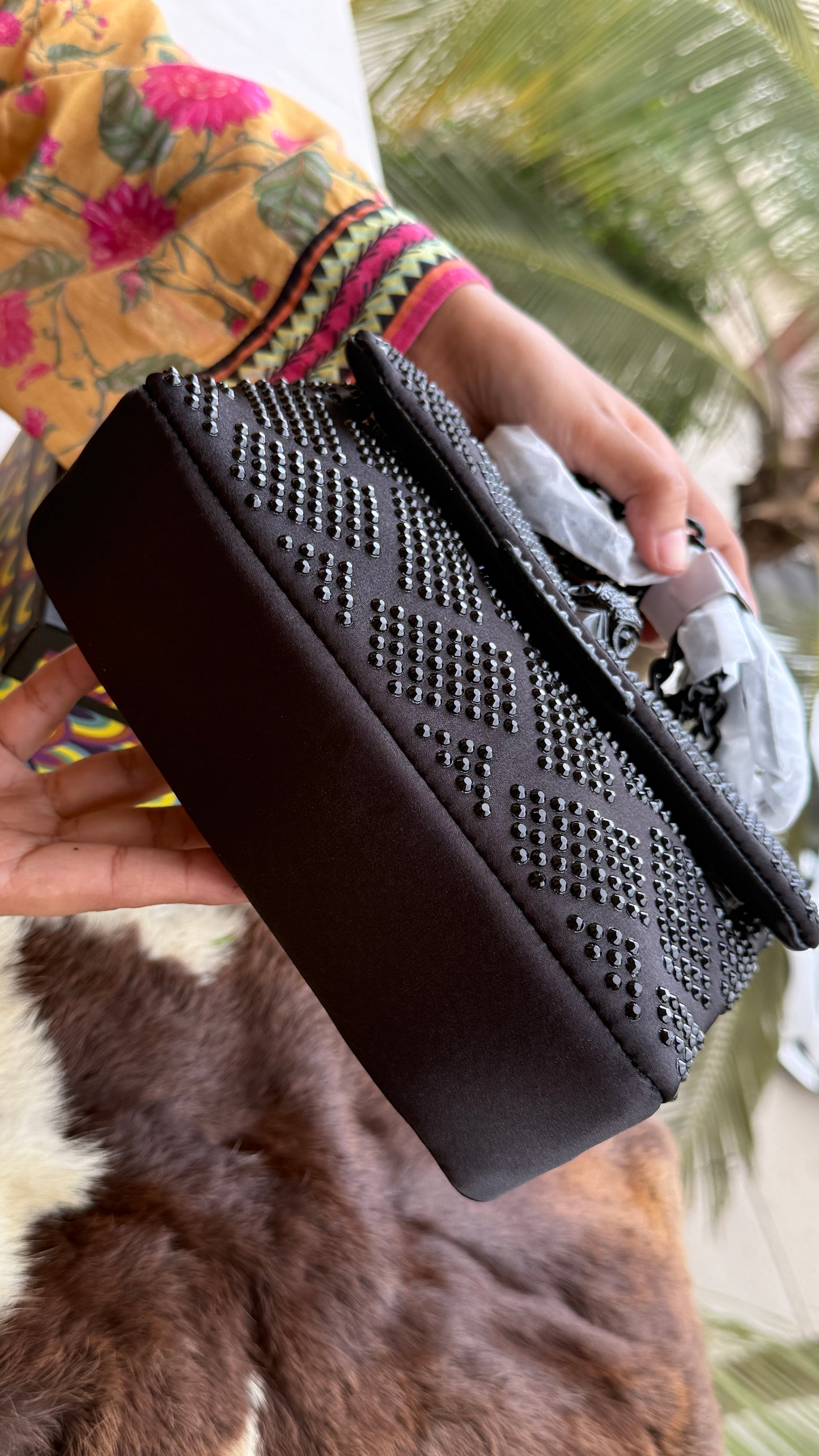 Kurt Geiger London Mini Crystal Kensington Bag-Master Series-With Box