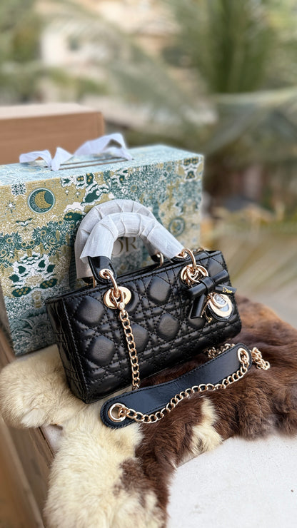 Lady D-Joy Bag-Bow Edition-AAA Series-Double Folding box