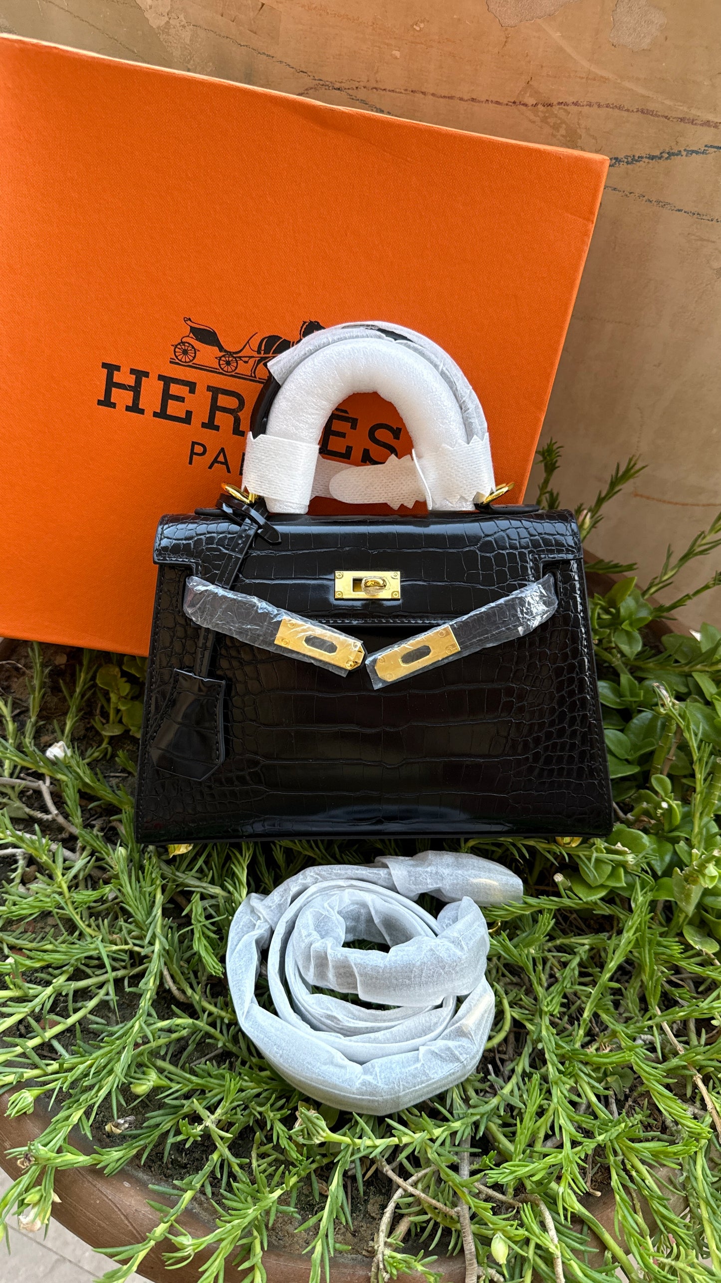 Inspired by Hermes Kelly mini bag