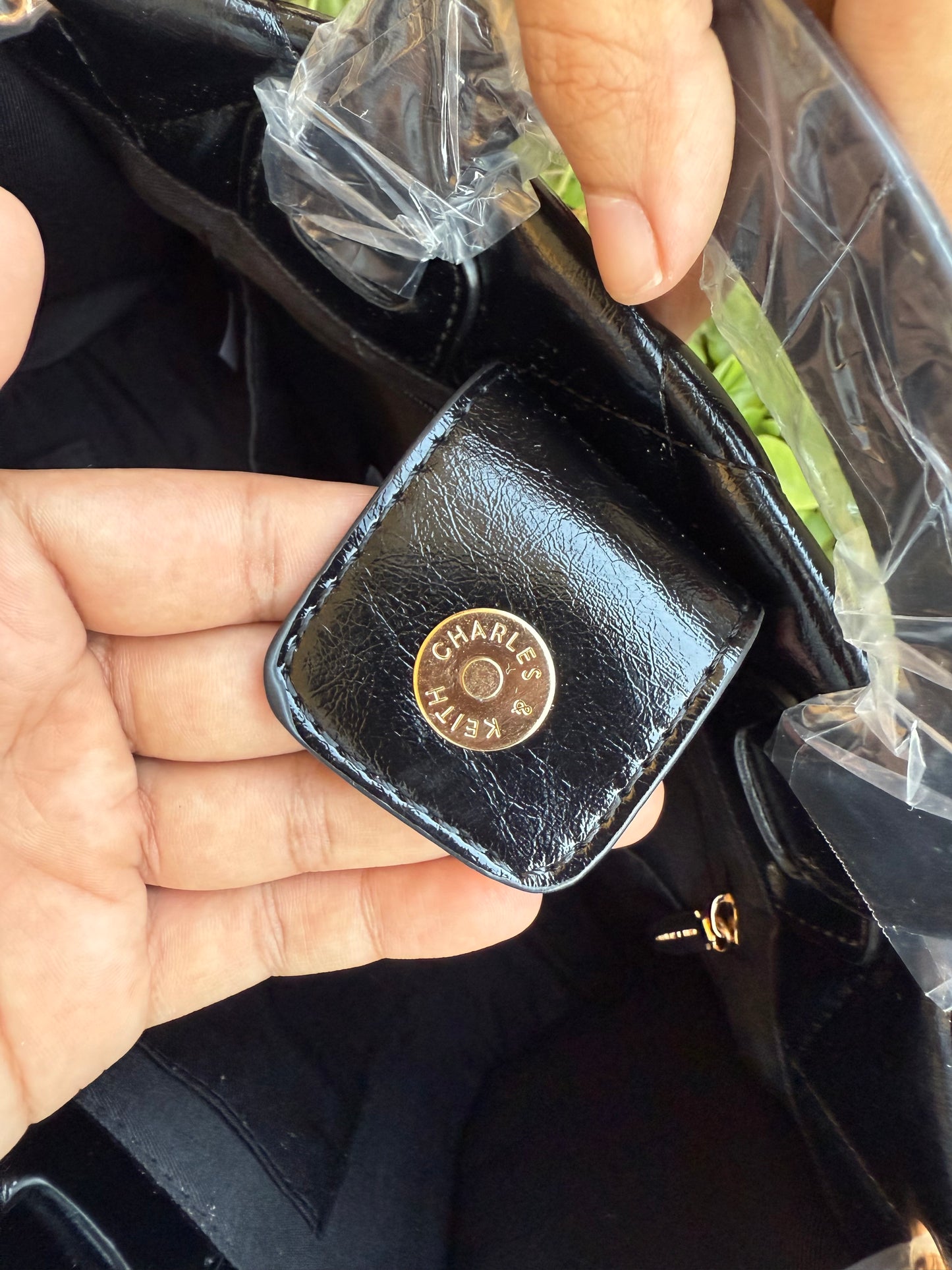 Charles & Keith Apfra Quilted Chain Master Series With Box