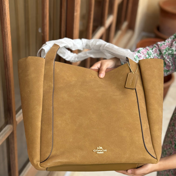 Coach Hadley Suede Tote Master Series.
